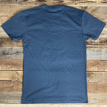 Load image into Gallery viewer, Men&#39;s White Logo Tee // Charcoal
